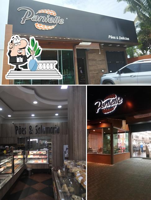 O exterior do Panielle Pães e Delícias