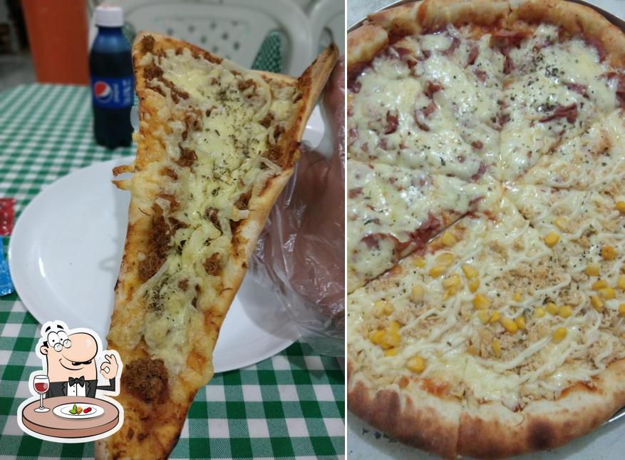 Comida em Pizza no Balcão
