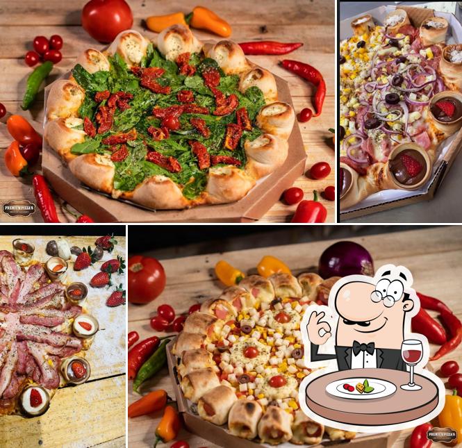 Comida em Premium Pizzas