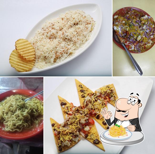 Spaghetti carbonara at Rupam Fast Food