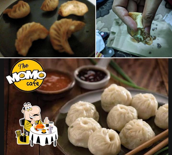 Food at The momo cafe