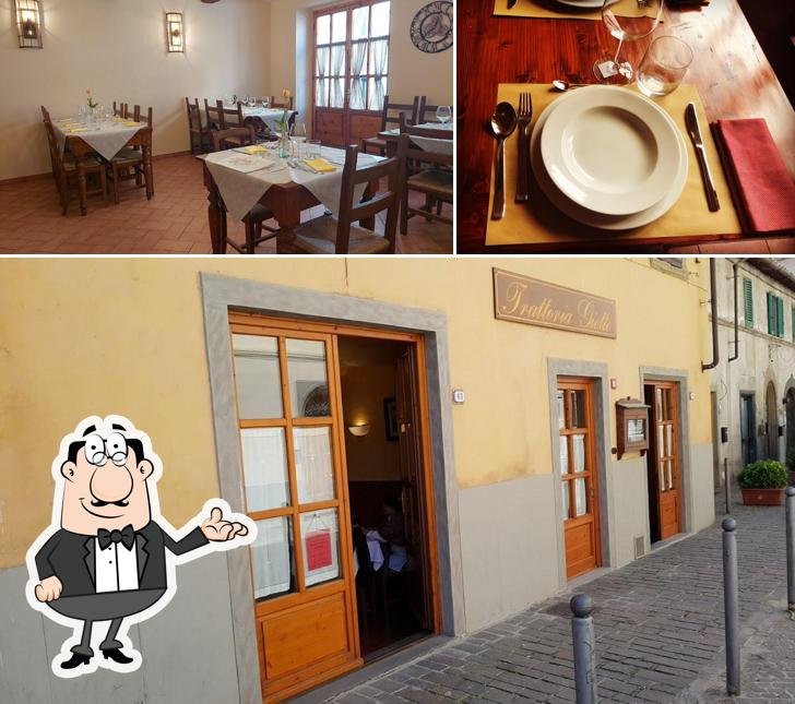 Gli interni di Trattoria Giotto Di Zarra Vito