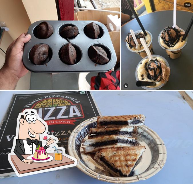Vishu Pizzawala provides a range of sweet dishes
