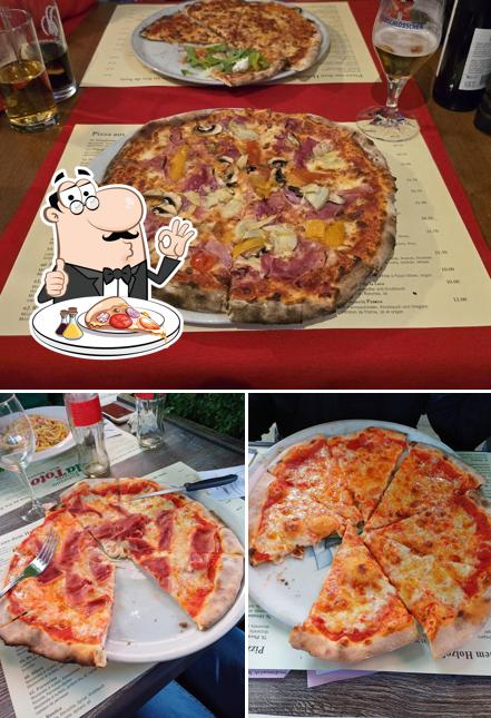 Scegli tra le svariate varianti di pizza