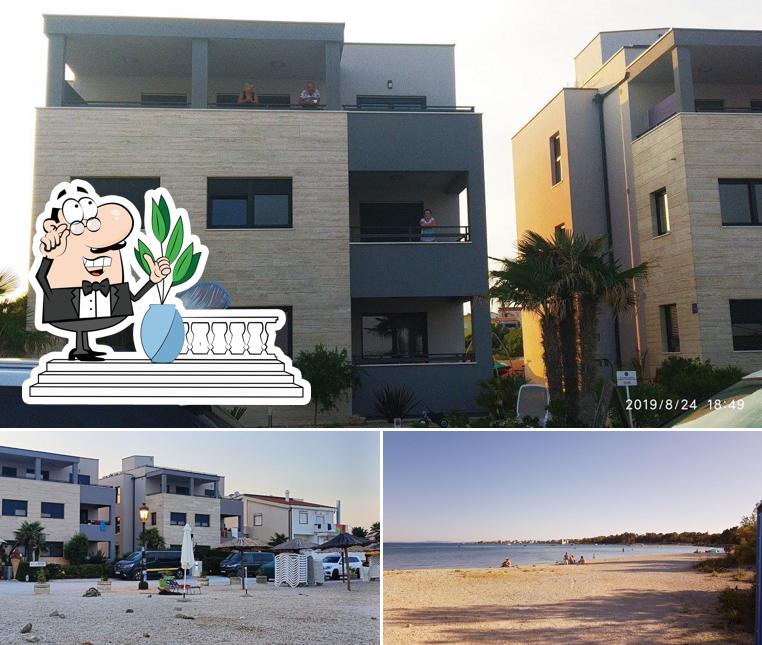 Gli esterni di The Beach Fine Food & Bar