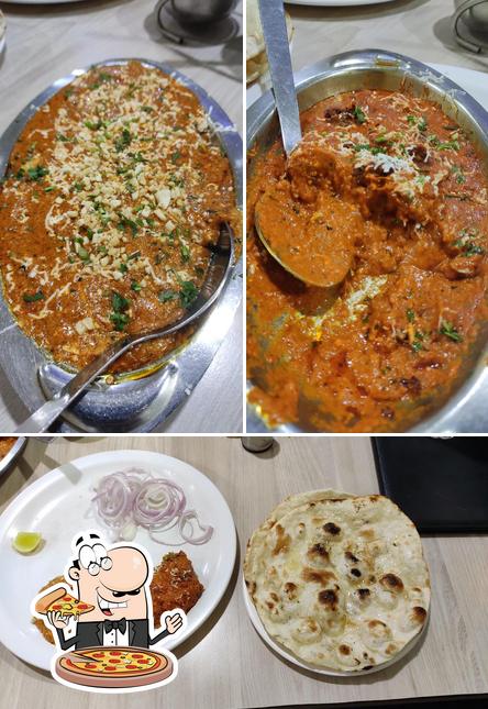 Order pizza at Annapurna Restaurant