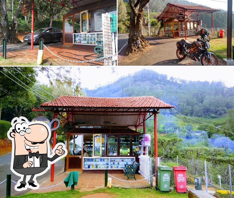 Check out how Chamraj Tea Center looks outside