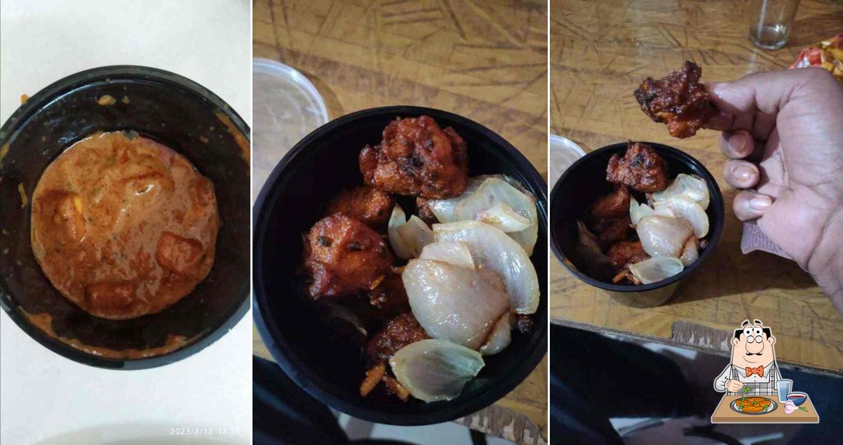 Chicken wings at Navaratna Restaurant
