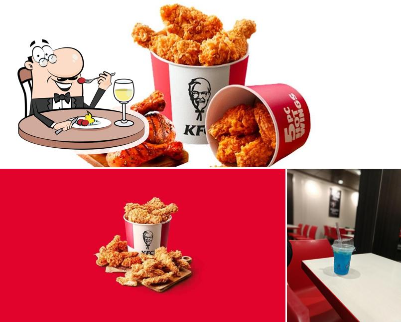 The restaurant's food and beverage