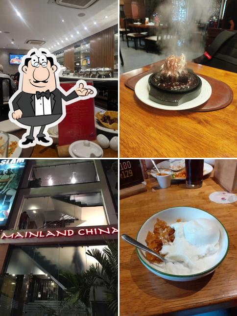 The interior of Mainland China