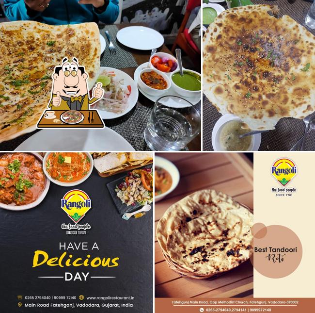 Pick pizza at Rangoli Restaurant & Banquets