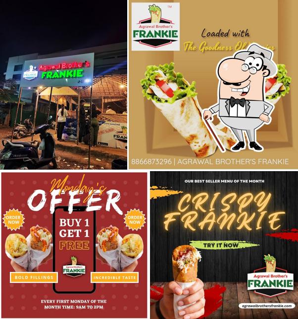 The exterior of Agrawal Brothers Frankie