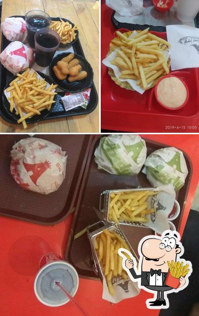 Taste finger chips at Andy's Burger
