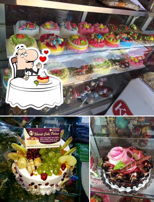 Bharat Bakery offers a variety of desserts