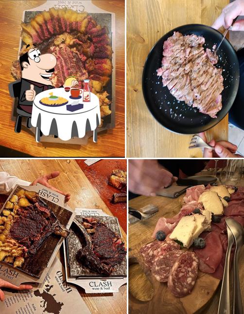 Piatto di formaggi al Clash Wine & Beef