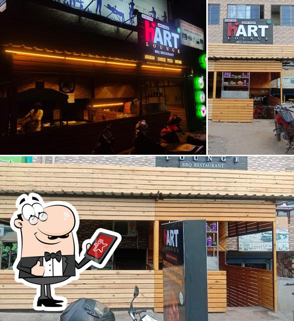 The exterior of Hart Lounge