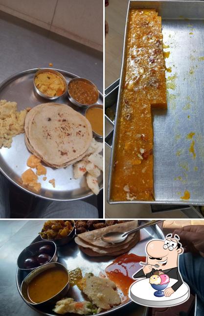 Jain Bhojansala, AayambilShala, Upashray offers a number of desserts