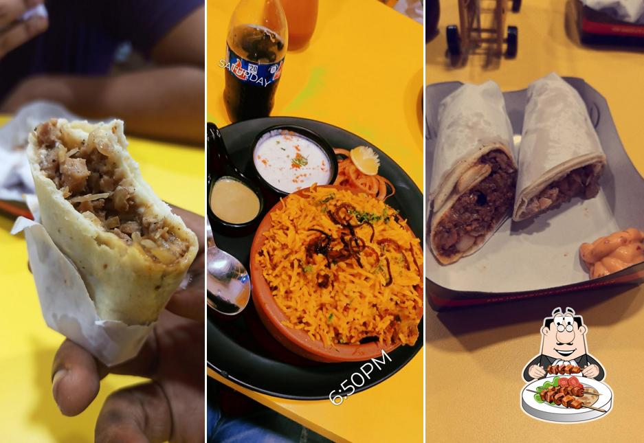 Food at Kathi Nation