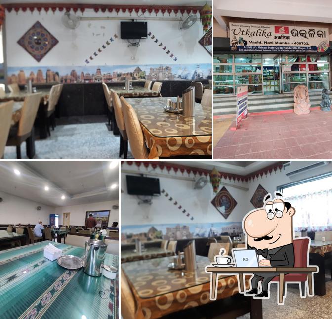 The interior of Odisha Bhawan