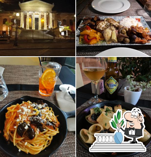 Gli esterni di Odori e sapori al vecchio monte