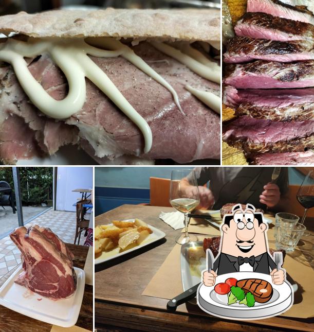 Bistecca al Osteria Na scarpa e un Folpo