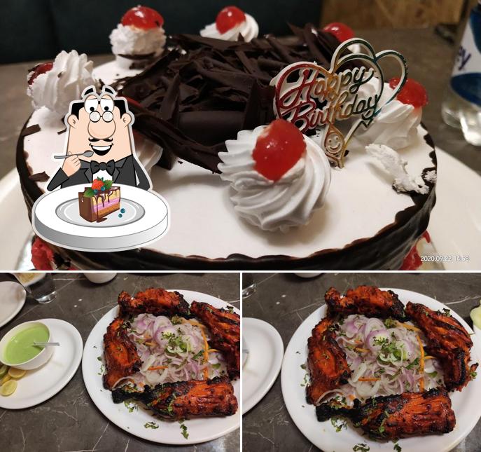 Chocolate cake at The Biryani Mall