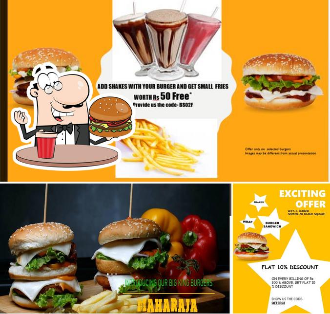 Get a burger at Nomad Burger - Baani Square