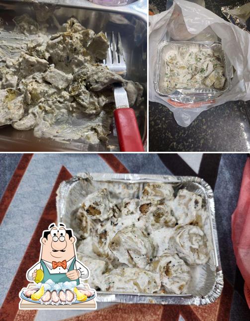 Oysters at Zaika-e-Punjab