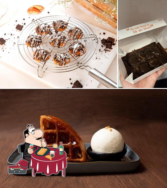 Waffles at The Waffle co