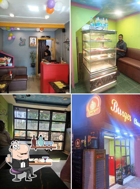 The interior of Burger Choice