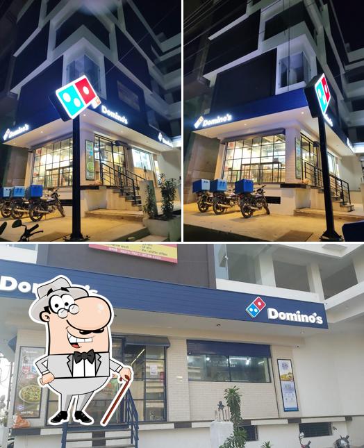 The exterior of Domino's Pizza Madhav Nagar, Ujjain
