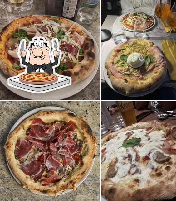 A Le Boccerie, puoi ordinare una bella pizza
