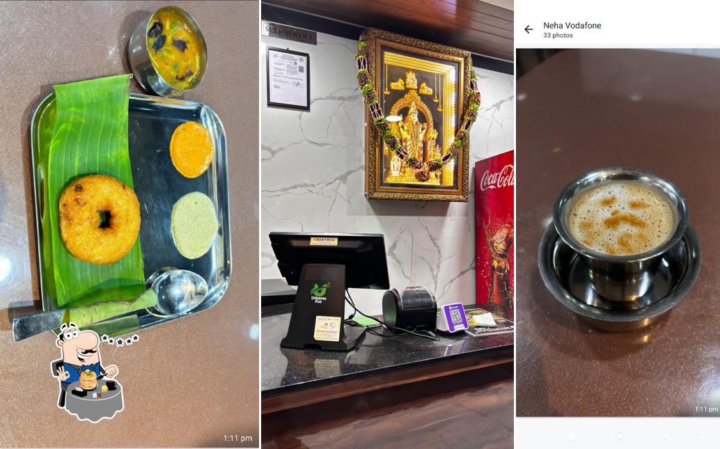 Food at Murugan Cafe