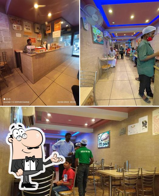 The interior of Murugan Idli Shop