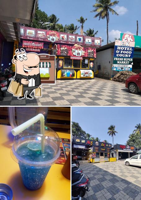 Check out the picture showing exterior and beverage at Arabian Night Light