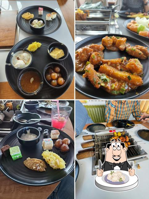 Dumplings at Barbecue Culture Rajkot