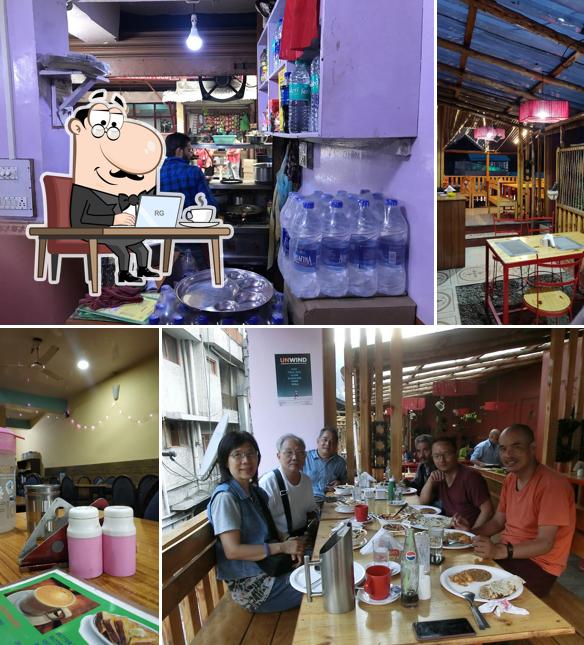 The interior of Hotel Nirvana Hills Beas Punjabi Dhaba