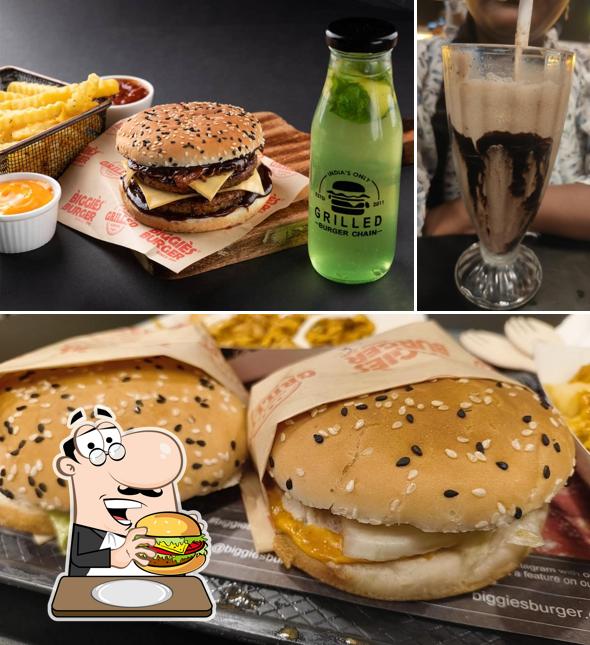 Try out a burger at Biggies Burger: Madurai