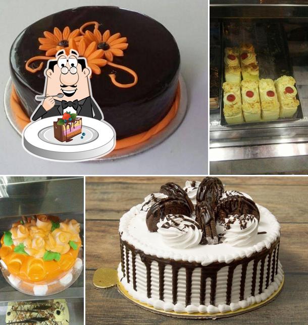 Chocolate cake at Cake Bhandar