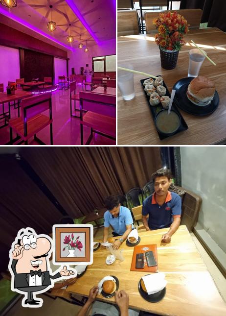 The interior of Foodiez Hub