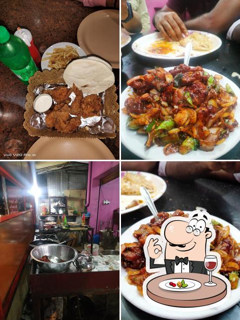 Food at K R Hotel