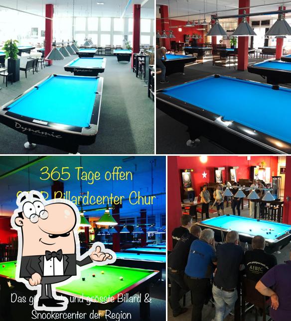 Gli interni di Star Billard Center