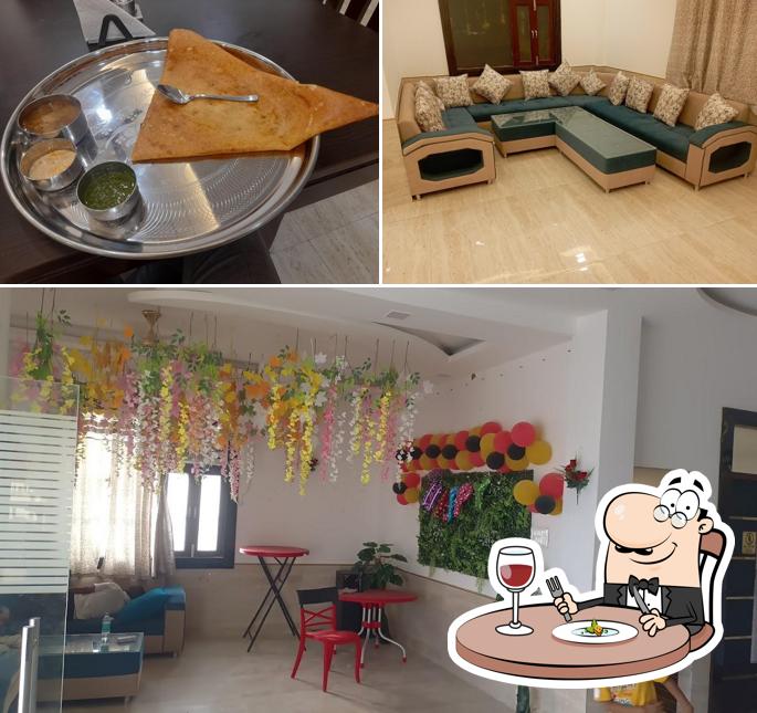 Food at Sapna Hotel And Family Restaurant