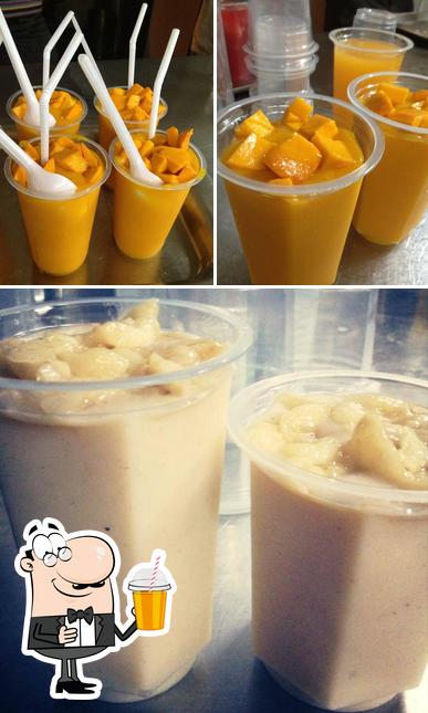 Chowpatty Juice Center serves a selection of beverages