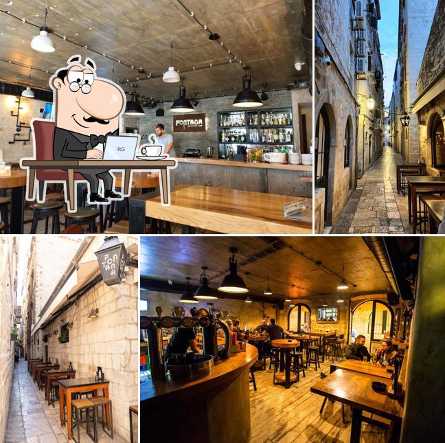 Dai un'occhiata agli interni di Cafe Bar Fontana