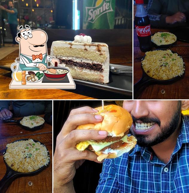 Fried rice at Cafe Container Lounge