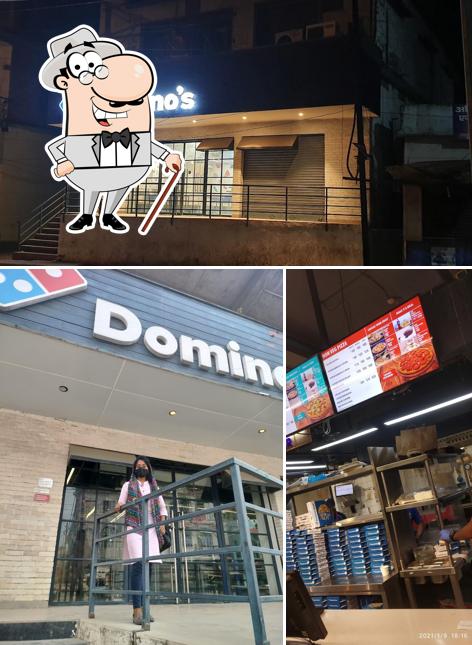 The exterior of Domino's Pizza Kashipur, Samastipur