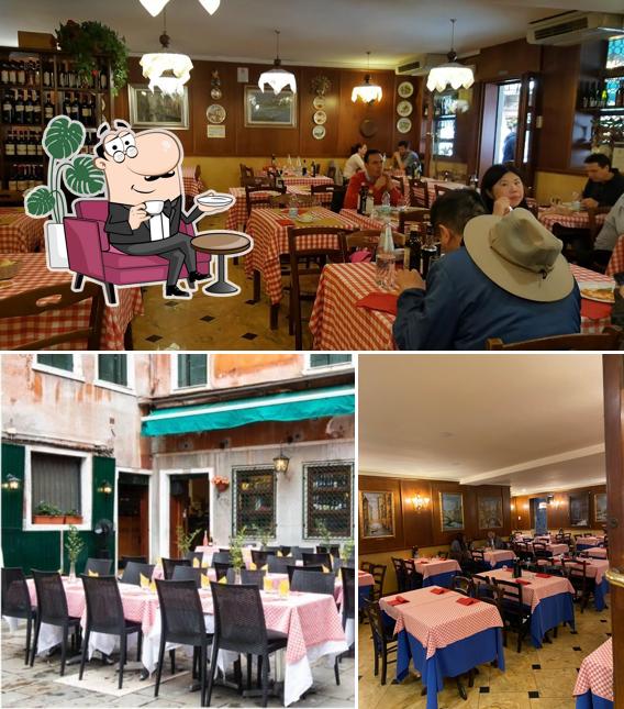 Dai un'occhiata agli interni di Osteria N. 1