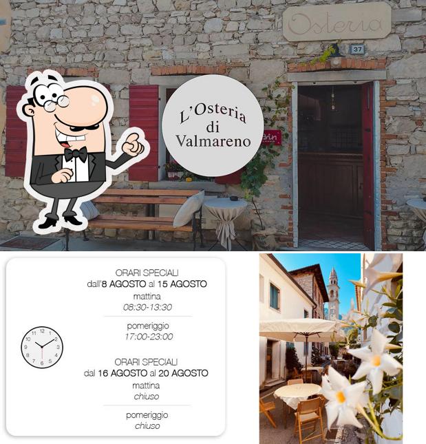 Dai un'occhiata agli interni di L'Osteria di Valmareno