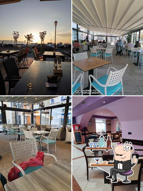 Gli interni di Bistro i Caffe bar "Kod tri mornara"